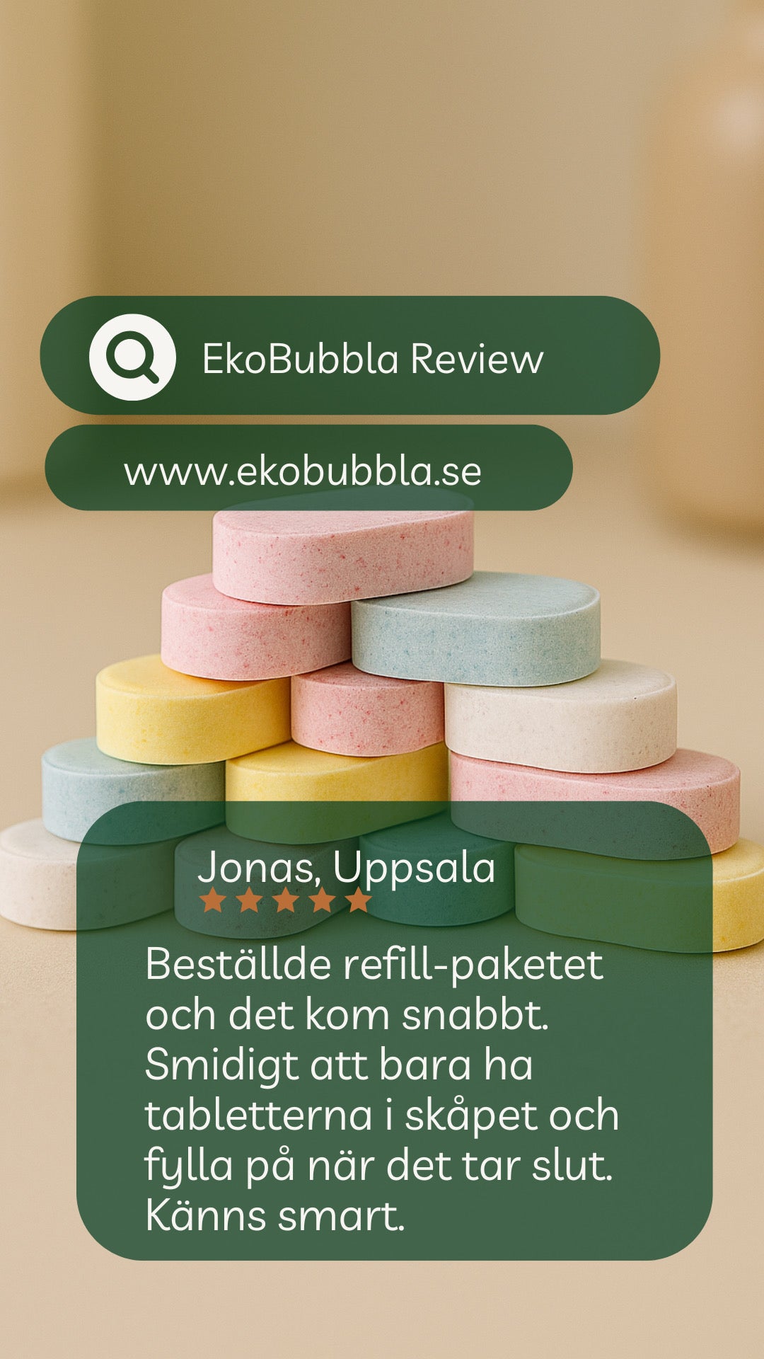 TESTA Bubblan – Skumpump TESTKIT 4+1