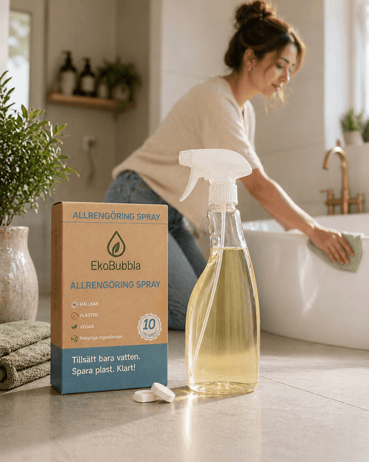 EkoSpray Citrus – Allrengöring Refill Tabletter | Använd Din Gamla Sprayflaska