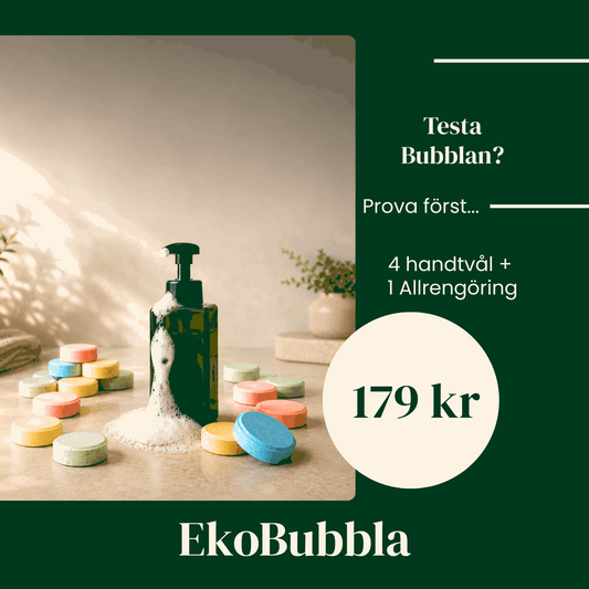 TESTA Bubblan – Skumpump TESTKIT 4+1