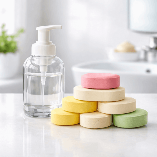 Visste du att din handtvålsflaska är ett miljöproblem?