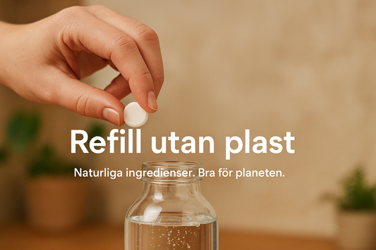 5 enkla sätt att minska plasten i badrummet – börja med ett startkit
