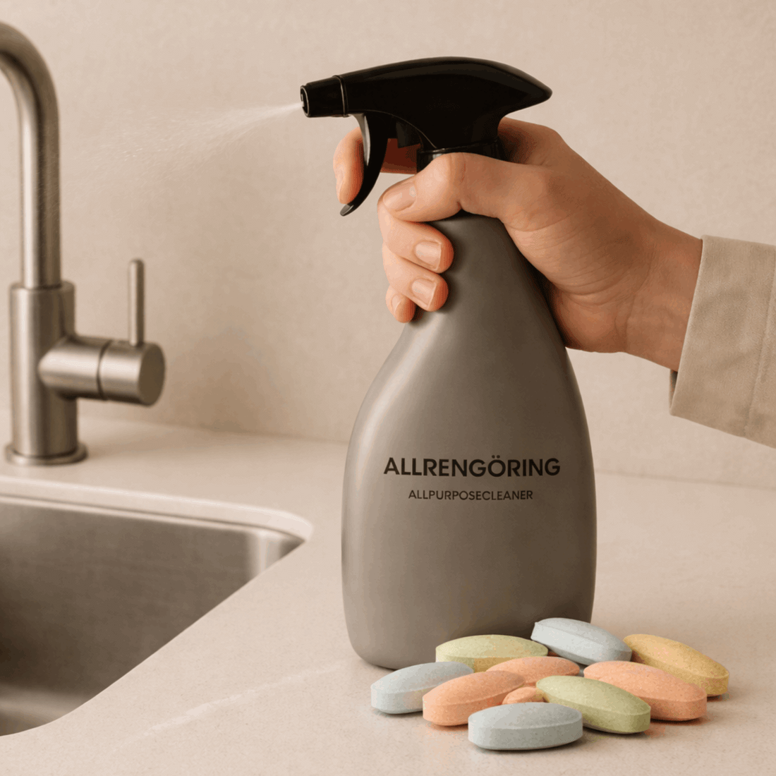 Bästa allrengöringen 2026 – miljövänliga alternativ utan plastförpackningar