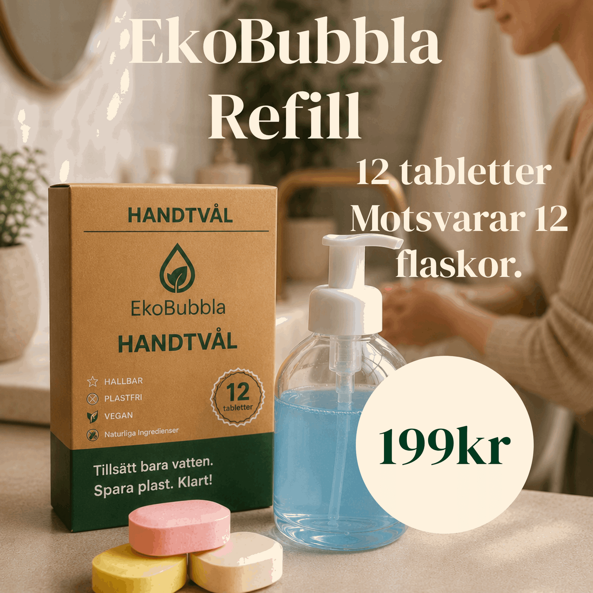 Eko Handtvål 12-Pack Refill