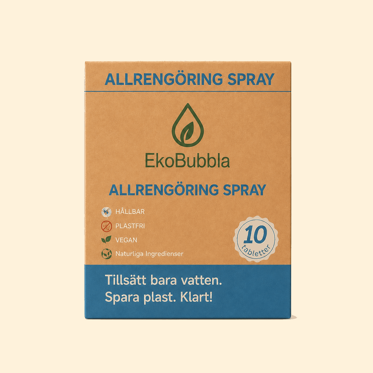 EkoSpray Citrus – Allrengöring Refill Tabletter | Använd Din Gamla Sprayflaska