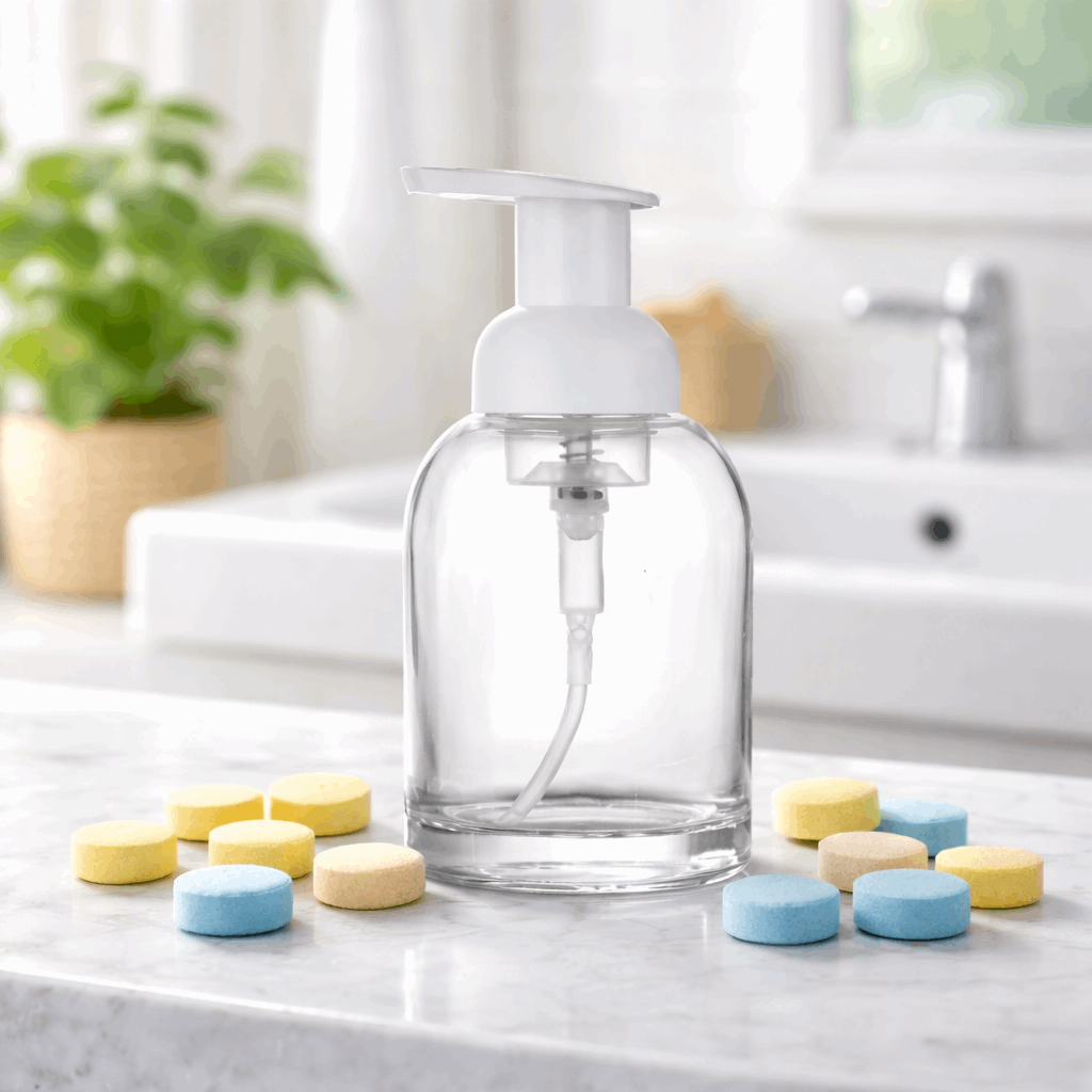 GLAS skumpumpsflaska 250 ml – EkoBubbla handtvål
