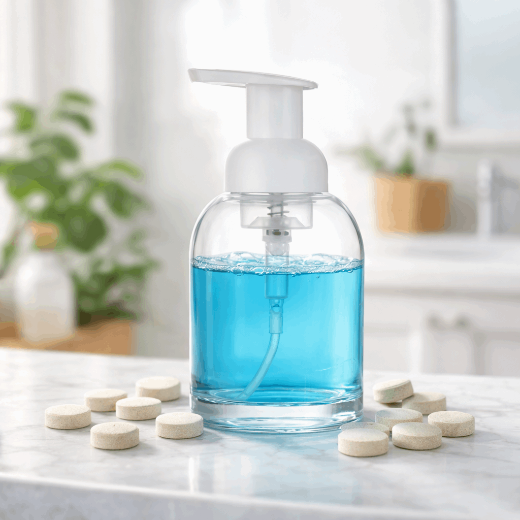 GLAS skumpumpsflaska 250 ml – EkoBubbla handtvål