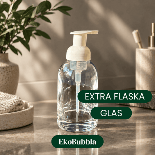 GLAS Skumpumpsflaska – EkoBubbla handtvål