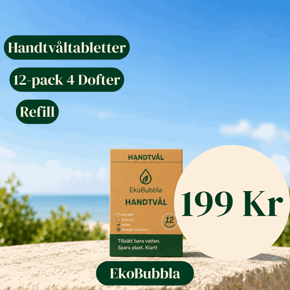 Eko Handtvål 12-Pack Refill