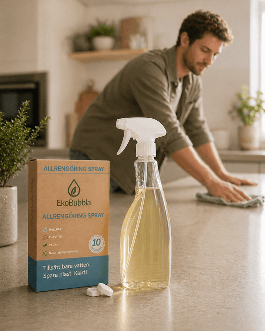 Eko Duo Startkit – Handtvål & Allrengöring med Återanvändbar Flaska | EkoBubbla