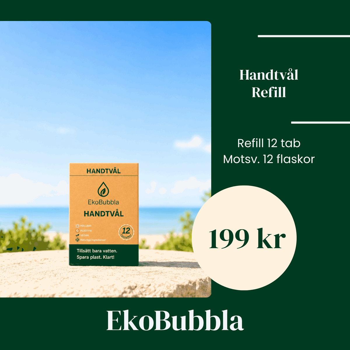 Eko Handtvål 12-Pack Refill